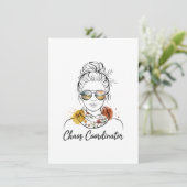 Chaos Coordinator﻿ サンキューカード (スタンド正面)