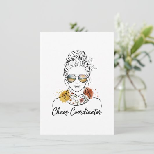 Chaos Coordinator﻿ サンキューカード (スタンド正面)