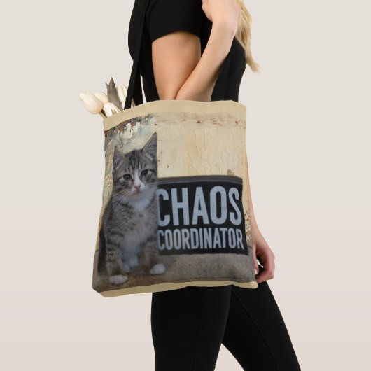 Chaos Coordinator トートバッグ (クローズアップ)