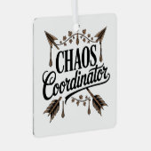 Chaos Coordinator メタルオーナメント (正面右)