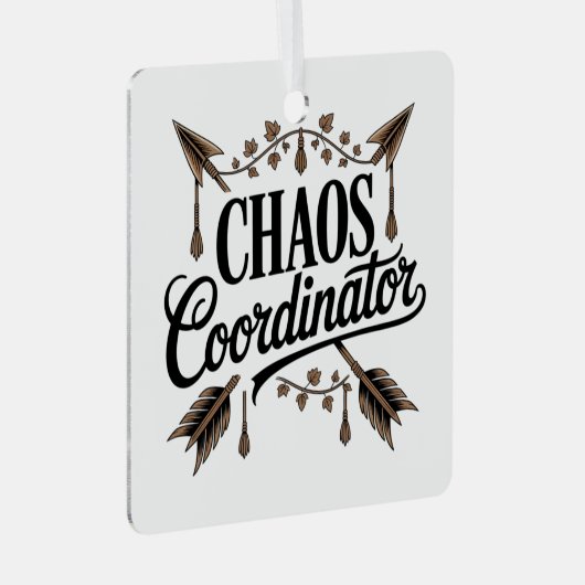 Chaos Coordinator メタルオーナメント (正面右)