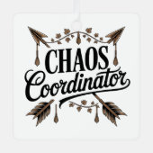 Chaos Coordinator メタルオーナメント (正面)