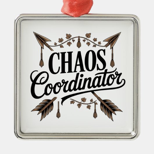 Chaos Coordinator メタルオーナメント (正面)