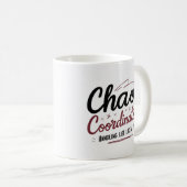 Chaos Coordinator Mug – Funny Personalized Gift fo コーヒーマグカップ (正面右)