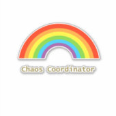 Chaos Coordinator Rainbow シール (正面)