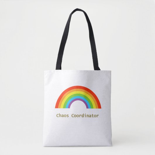 Chaos Coordinator Rainbow トートバッグ (正面)