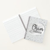 Chaos Coordinator Silver Notebook Planner ノートブック (内部)