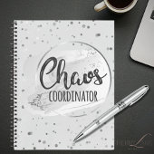 Chaos Coordinator Silver Notebook Planner ノートブック