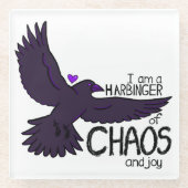 Chaos Crow ガラスコースター (正面)