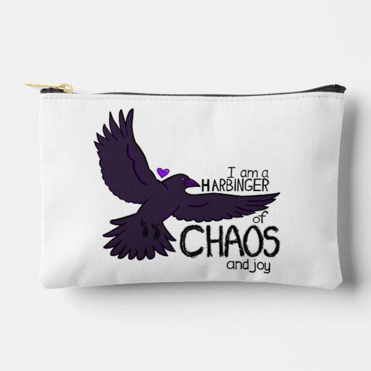 Chaos Crow Tapestry アクセサリーポーチ (正面)