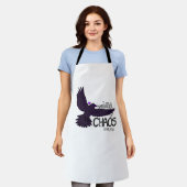 Chaos Crow Tapestry エプロン (着用した状態)