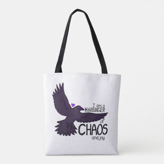 Chaos Crow Tapestry トートバッグ (裏面)