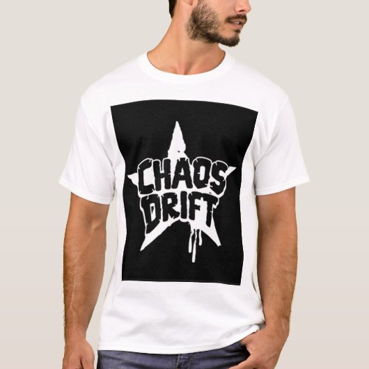 Chaos Drift Graphic T-Shirt – Street Racing & Drif Tシャツ (正面)