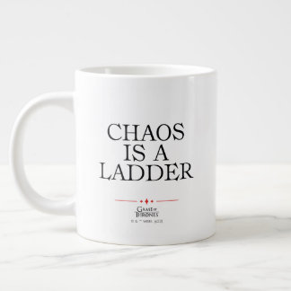 Chaos Is A Ladder ジャンボコーヒーマグカップ