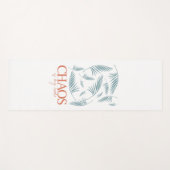 Chaos Is My Cardio ヨガマット (正面(横))