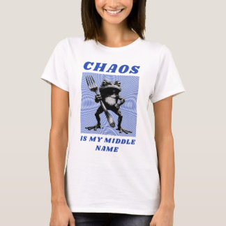 chaos is my middle name tシャツ