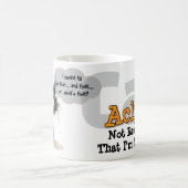 Chaos Kitty Mug: Not Sorry コーヒーマグカップ (中央)