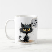 Chaos Kitty Mug: Not Sorry コーヒーマグカップ (左)