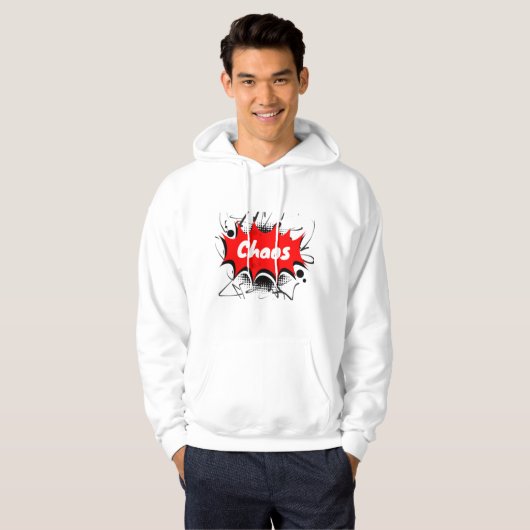 CHAOS Mode – Comic Blast Hoodie パーカ (正面フル)