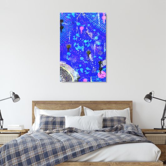 Chaos of the Mind キャンバスプリント (インサイチュ (寝室))