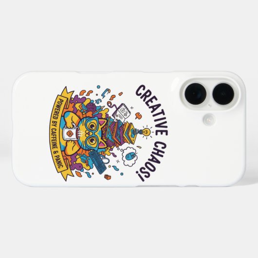 chaos phone cover Case-Mate iPhoneケース (裏面 (横))