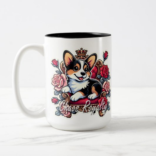Chaos Royalty Mug  ツートーンマグカップ (左)