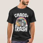 Chaos & Trash Garbage Panda Rainbow Raccoon  1 Tシャツ (正面)