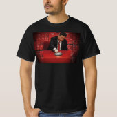 Chaos Xi Jinping Distorted Portrait Tee — Politica Tシャツ (正面)