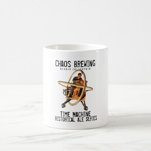 ChaosBrewingのタイムマシンのマグ コーヒーマグカップ (中央)
