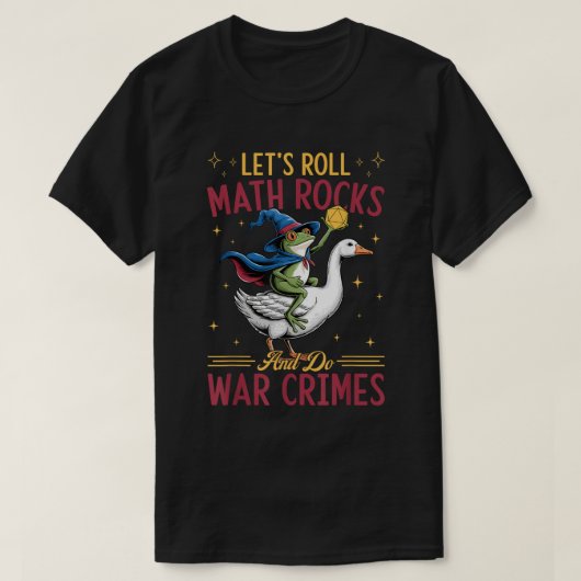 Chaotic DnD Frog Goose Meme Design Tシャツ (デザイン正面)