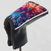 Chaotic Explosions ゴルフヘッドカバー (3/4 正面)