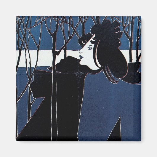 Chapブック～ブルーレディ マグネット (正面)