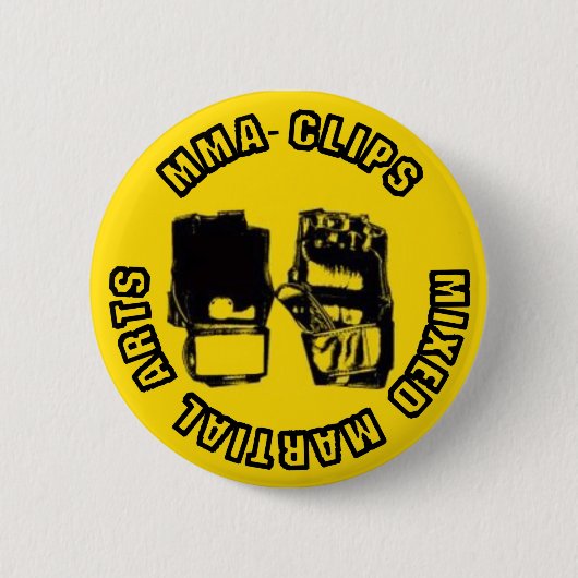 Chapaの円のロゴGuantes 缶バッジ (正面)