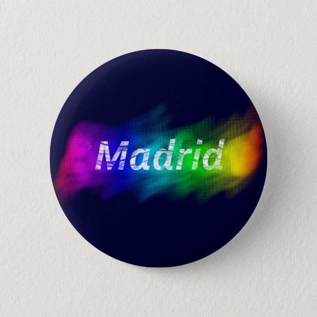 Chapa Madrid Gay (Button Madrid Gay) 缶バッジ (正面)