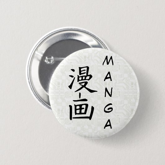 Chapa manga 缶バッジ (正面&裏面)
