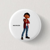 CHAPA PARA GENTE LLAMADA MIGUEL 缶バッジ (正面)