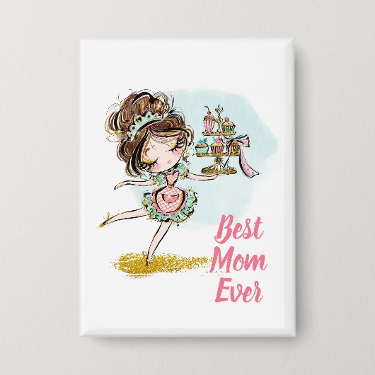 Chapa para mamá 缶バッジ (正面)