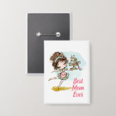 Chapa para mamá 缶バッジ (正面/裏面)