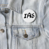 Chapa pin con motivo católico IHS 缶バッジ (インサイチュ)