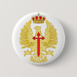 Chapa pin. Emblema Ejército de Tierra Español. 缶バッジ