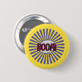 Chapa redonda Boom! 缶バッジ