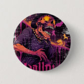 CHAPA REDONDA CALAVERA 缶バッジ (正面)