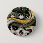 CHAPA REDONDA CALAVERA 缶バッジ (正面)