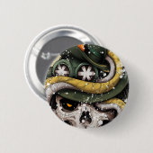 CHAPA REDONDA CALAVERA 缶バッジ (正面&裏面)