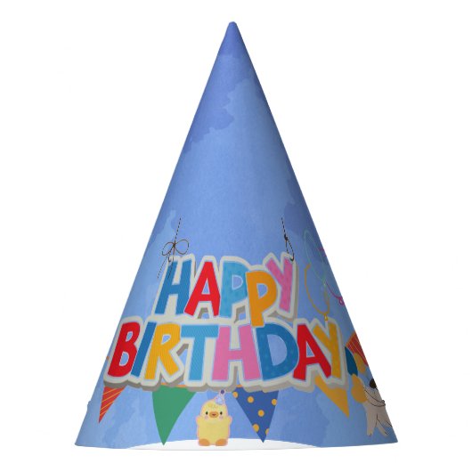 Chapeau d'anniversaire パーティーハット (正面)