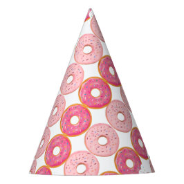 Chapeau de fête Donuts Rose パーティーハット