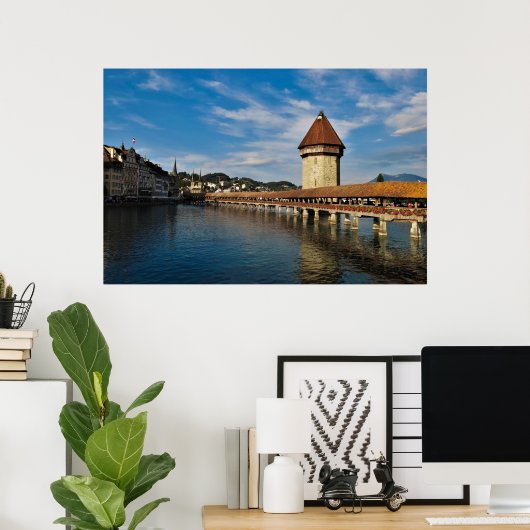 Chapel Bridge ポスター (ホームオフィス)