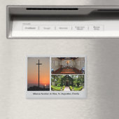 Chapel of the mission of Nombre de Dios  Postcard マグネット (インサイチュ (食洗機))