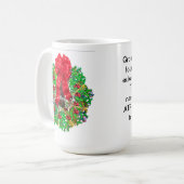 Chaperoninのクリスマス コーヒーマグカップ (正面左)