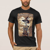 Chapes on Me：スケルトンクールピエロ Tシャツ (正面)
